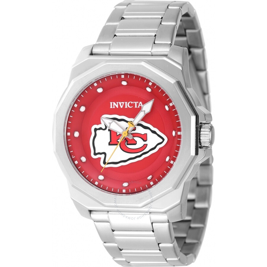 KC CHIEFS Invicta Red and Silver 
Women\'s Watch Invicta NFL Kansas City Chiefs Quartz Ladies Watch 36944  main image 4