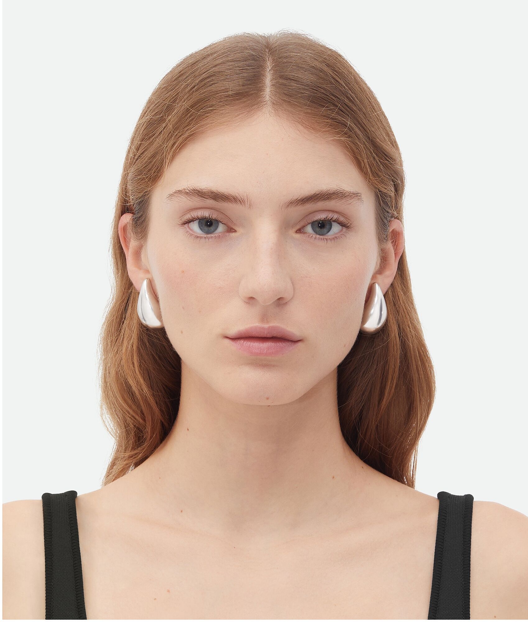 Bottega Veneta – Drop Earrings Silver - 2