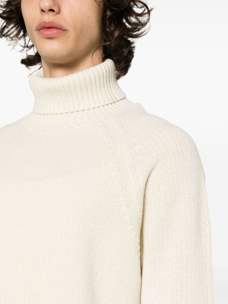 roll-neck wool jumper 5