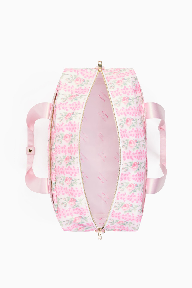 STATE x LoveShackFancy Heirloom Print Wellington Weekender 5
