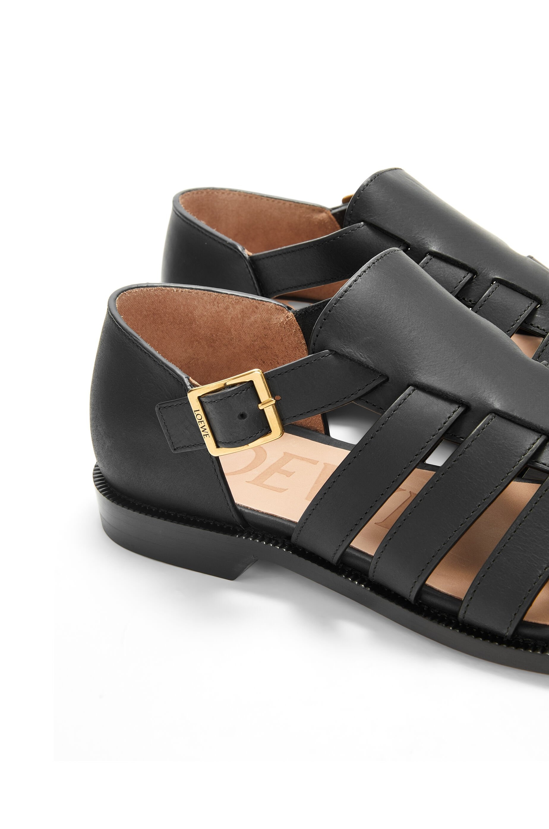 Campo sandal in waxed calfskin - 5