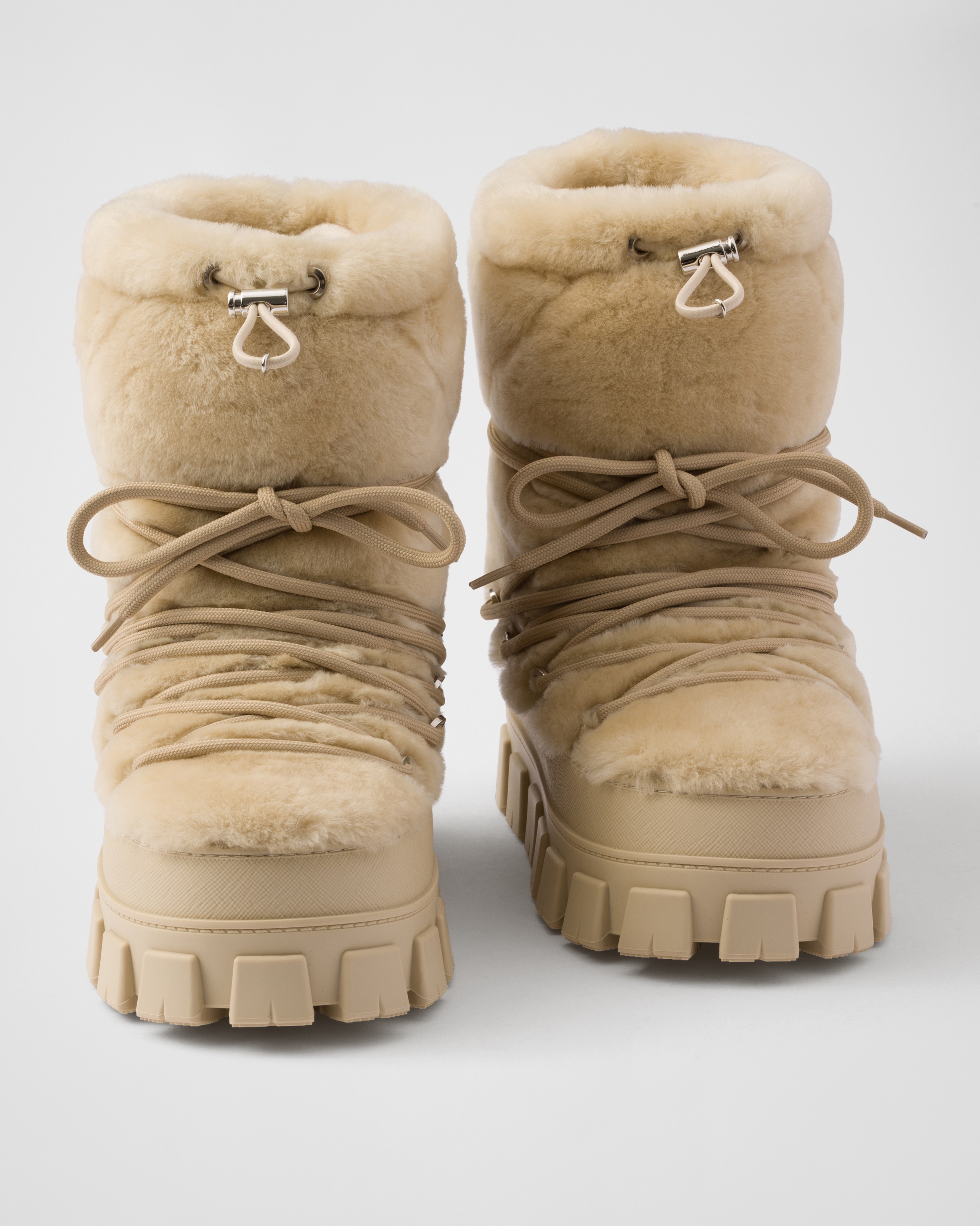 Shearling après ski booties - 6