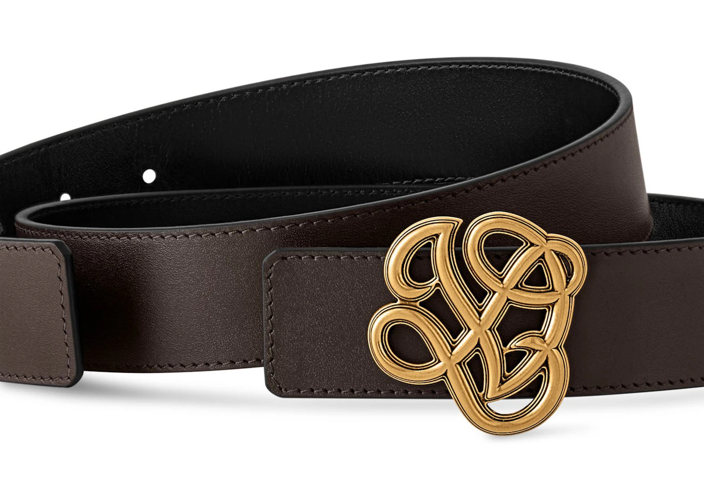 Louis Vuitton LV Dynasty 35mm Reversible Belt Brown/Black - 2