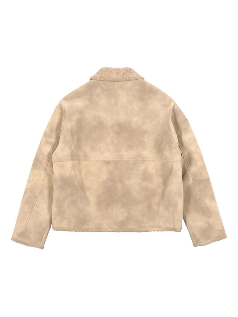 REPRESENT shearling-collar jacket outlook