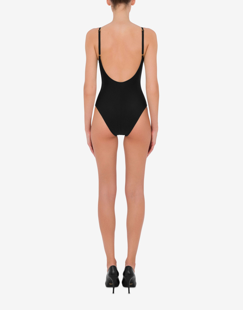 LEOPARD LOGO ONE-PIECE SWIMSUIT 3
