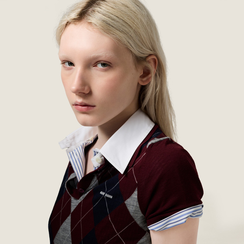 Wool polo shirt 6