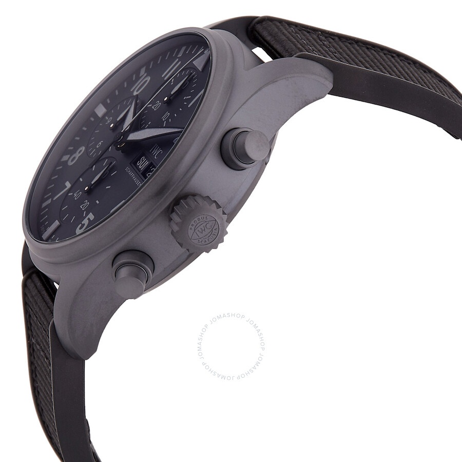 IWC Pilot's Chronograph Automatic Black Dial Men's Watch IW388106 - 2