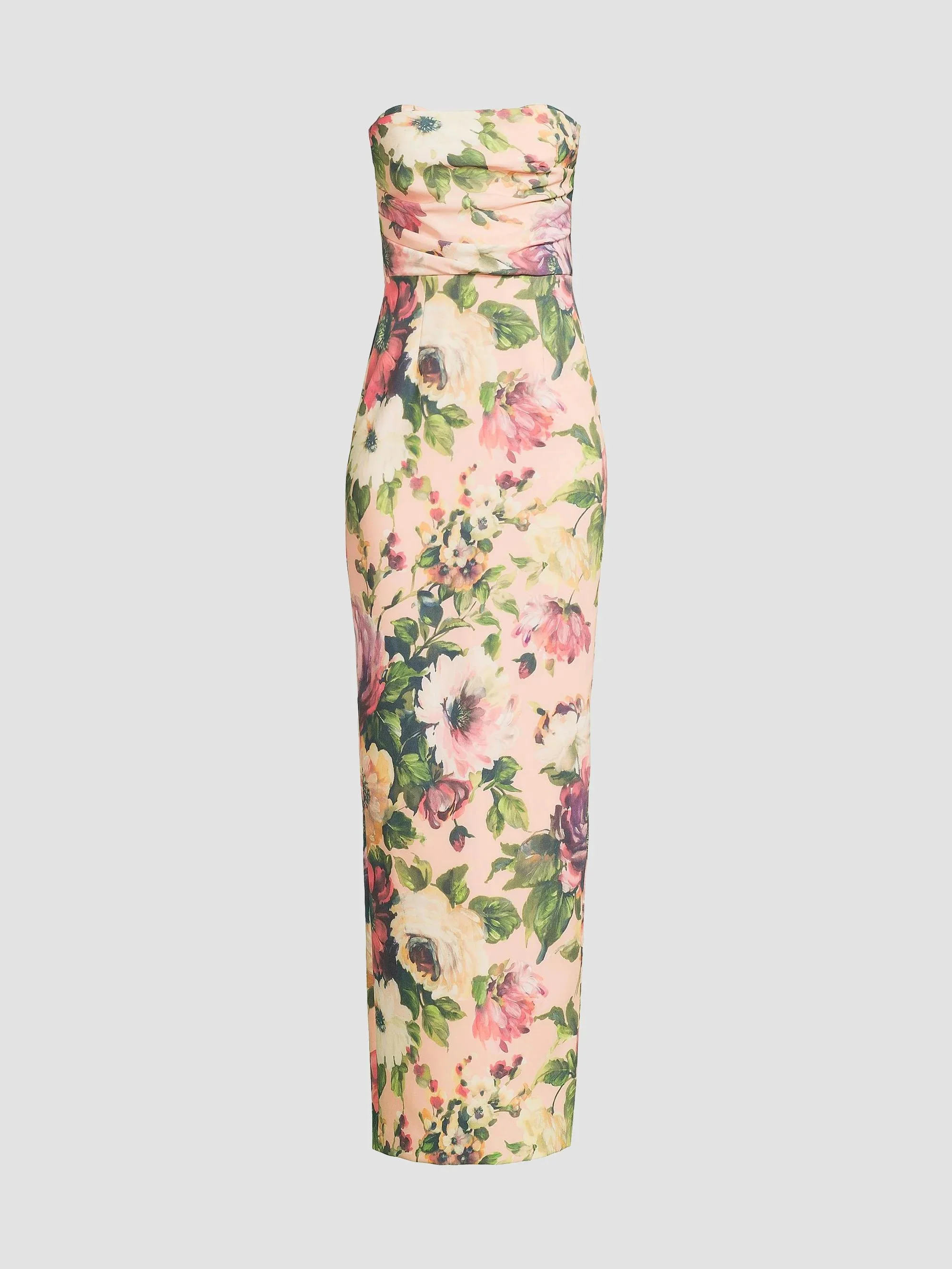 Women's Leonora Floral Gown - Apricot Carnations - 1