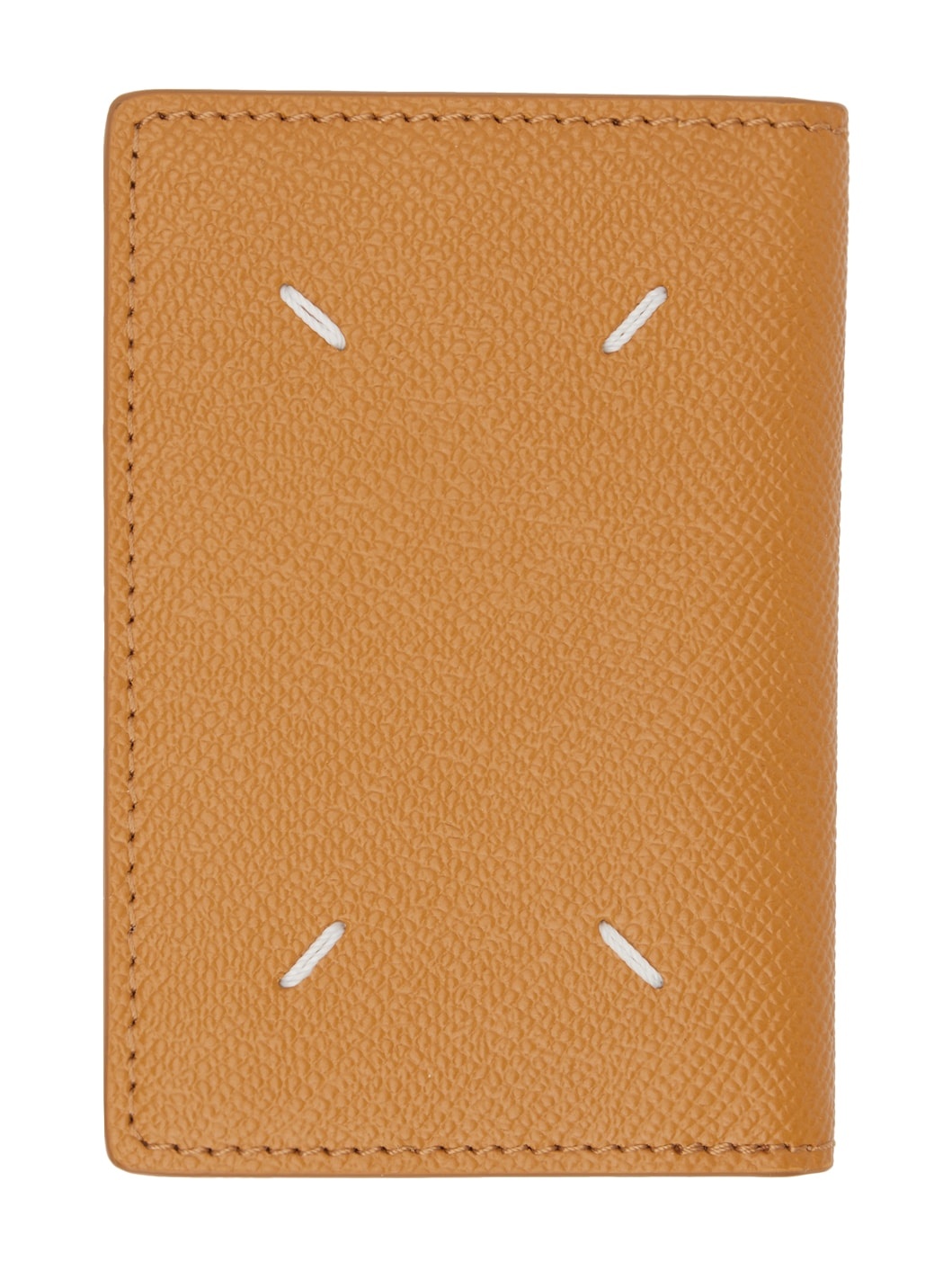 Orange Four Stitches Card Holder - 2