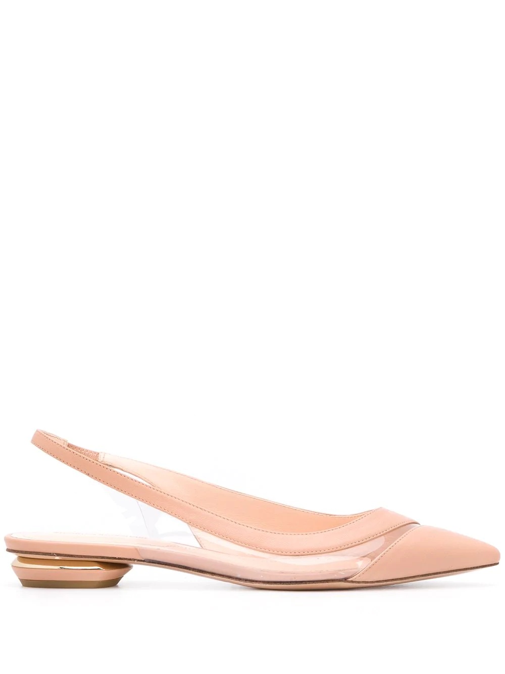 Alyssa slingback-strap ballerina shoes - 1