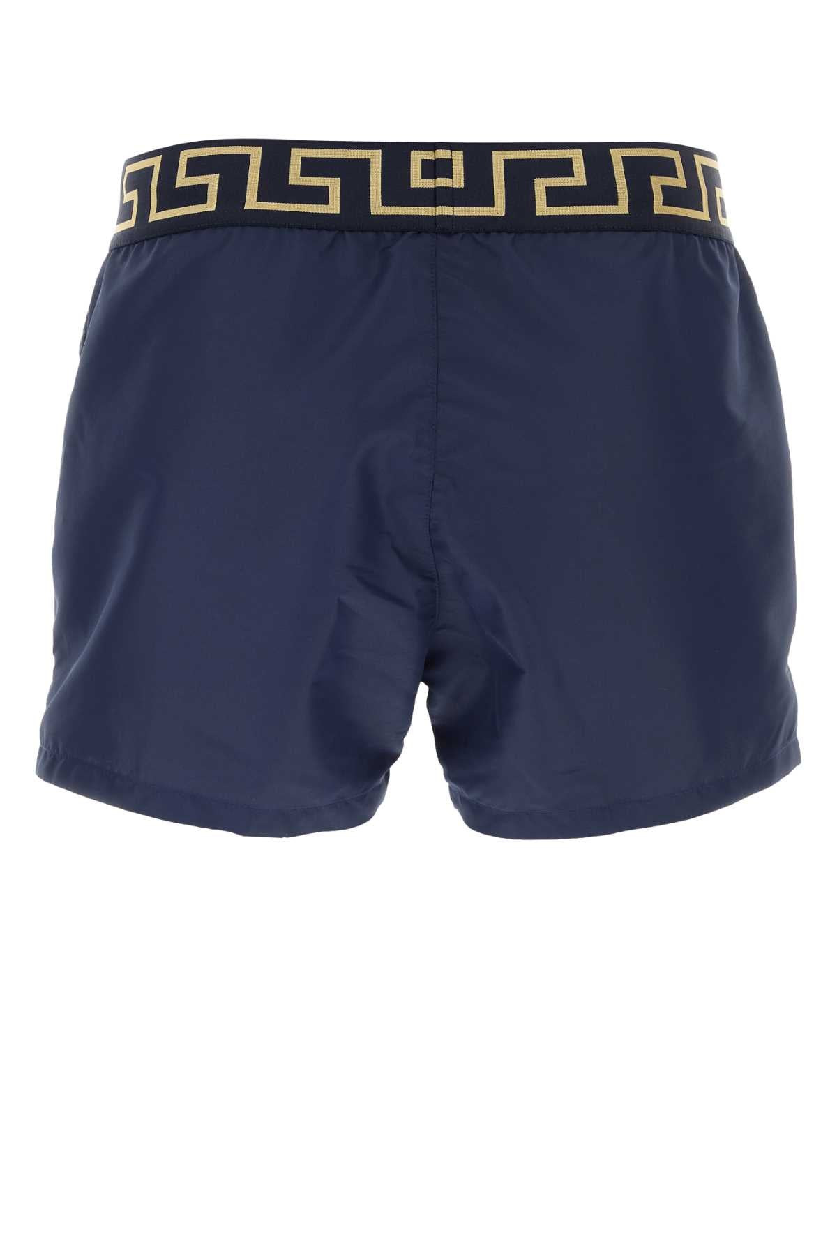 Versace Men Swim Short Boxer Poly Golfo Fabric - New Logo - 2