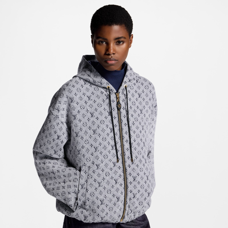 Monogram Bouclé Hoodie 4