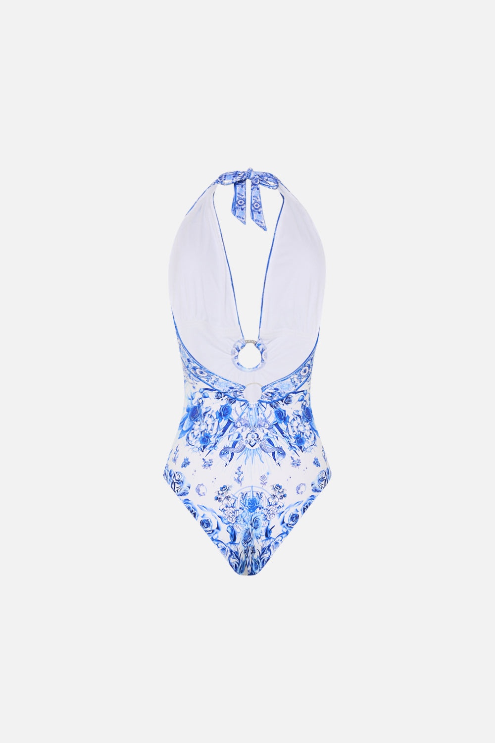 RING DETAIL PLUNGE V ONE PIECE - 6