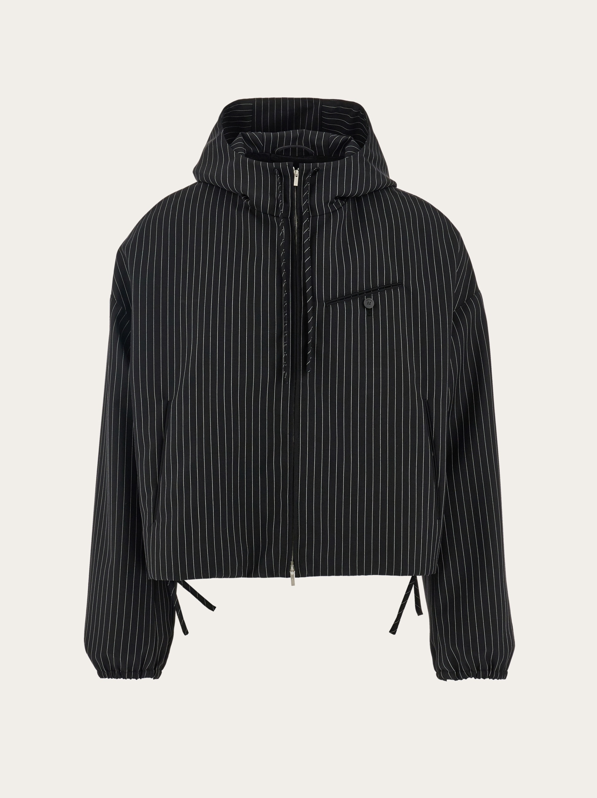 Hooded blouson - 1