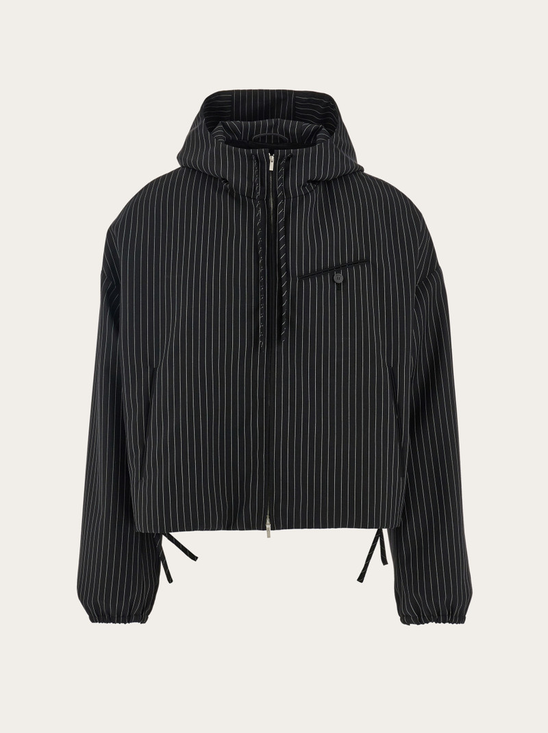 Hooded blouson - 1