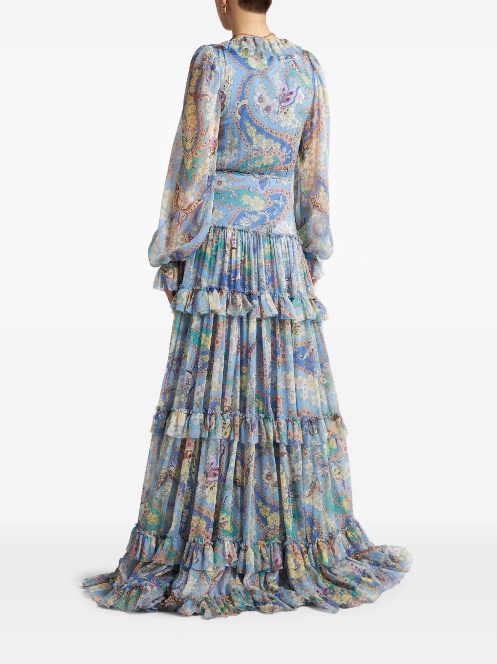 floral maxi dress - 3