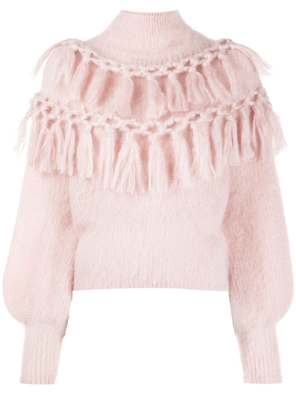 fringe detail jumper - 1