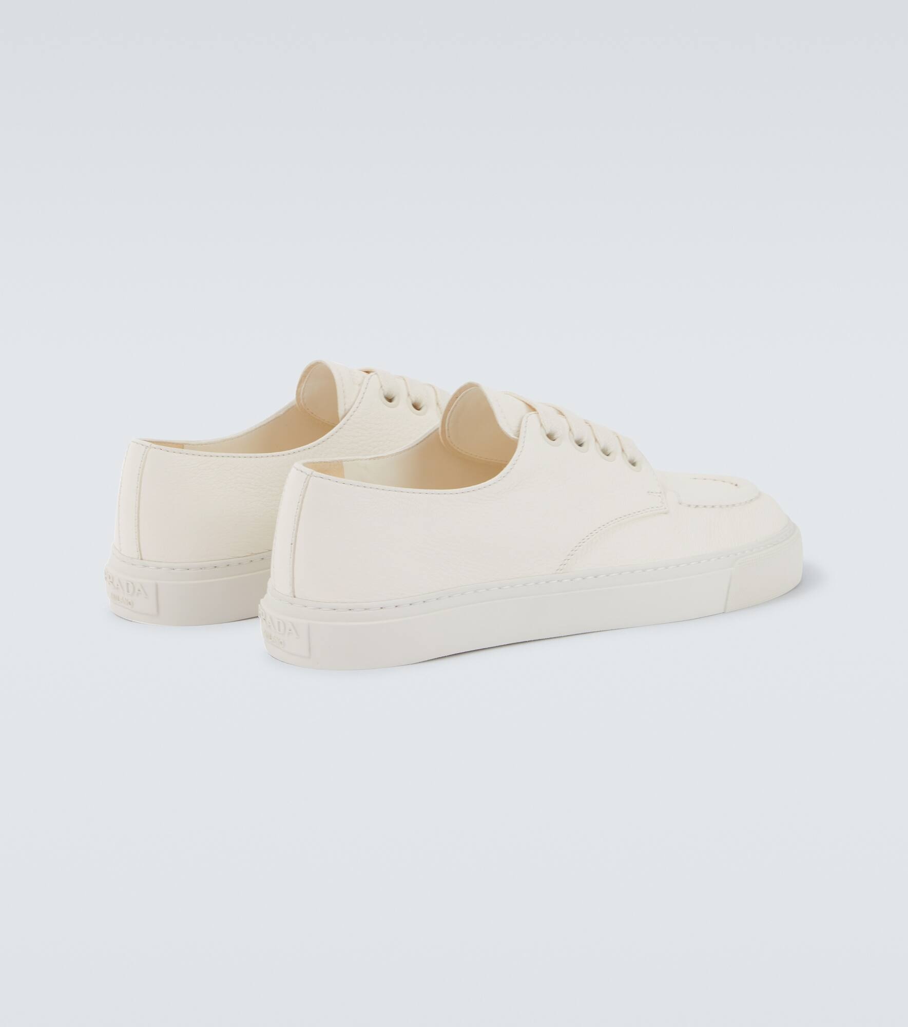 Suede low-top sneakers - 6