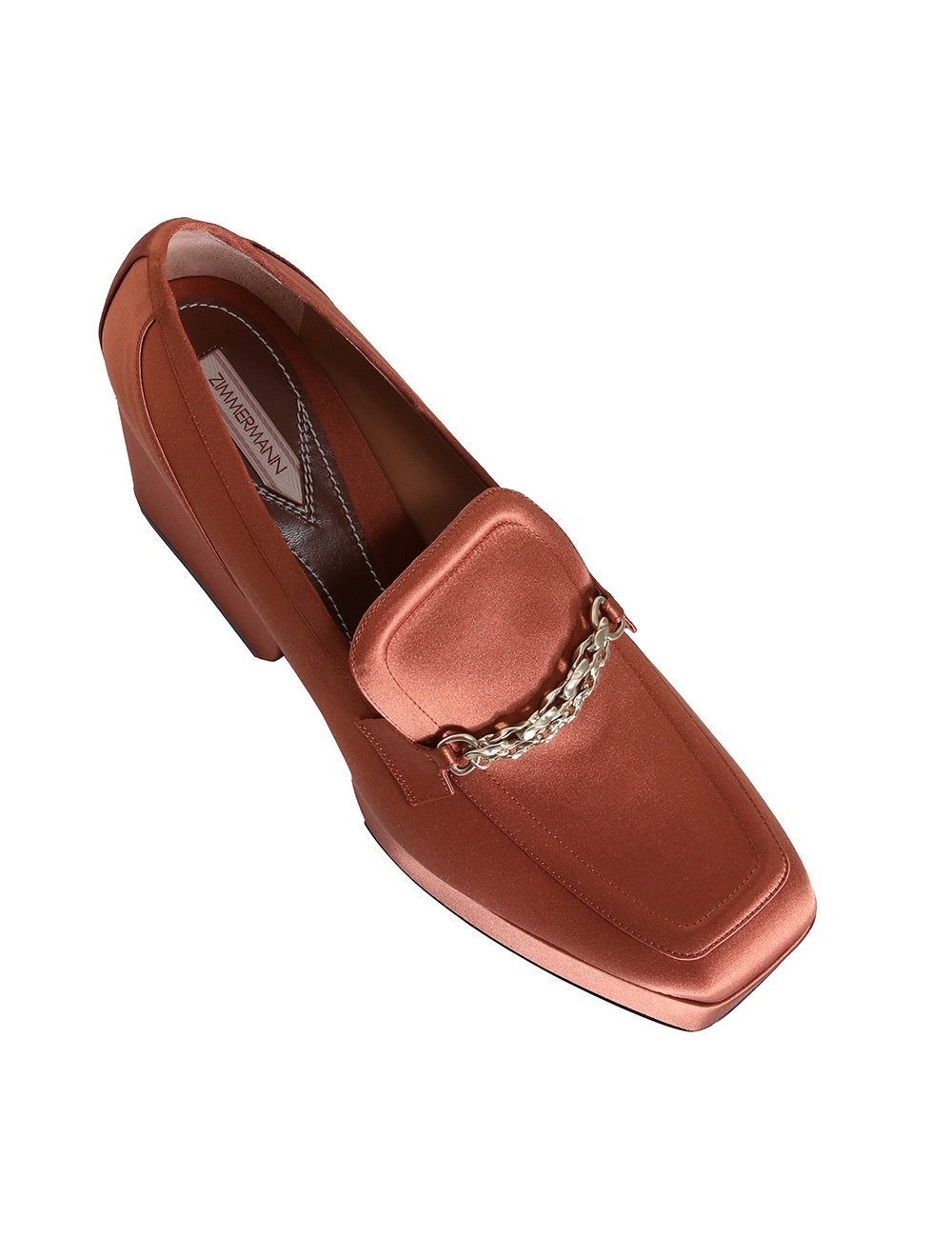 CRESCENT SATIN LOAFER - 7