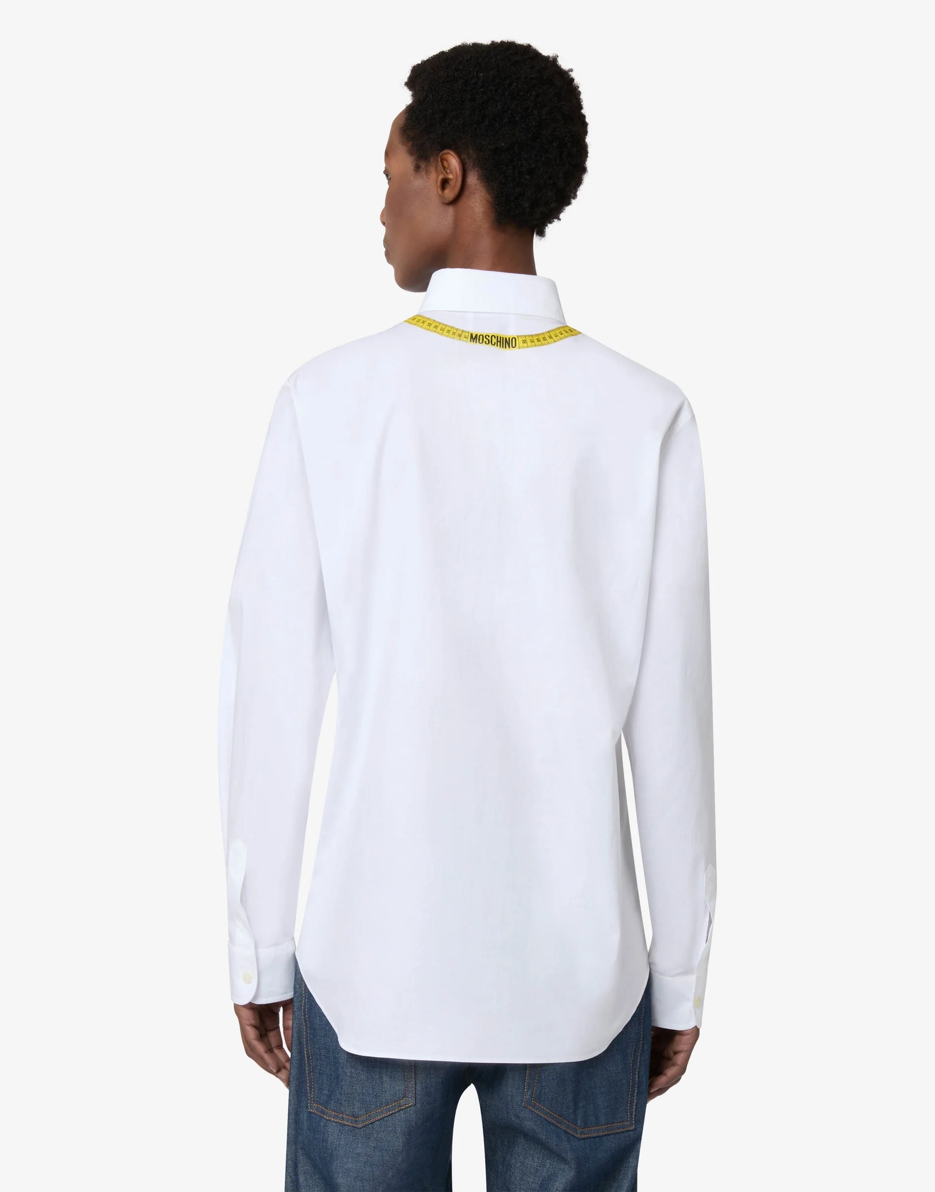 PRINTED COTTON POPLIN SHIRT - 1