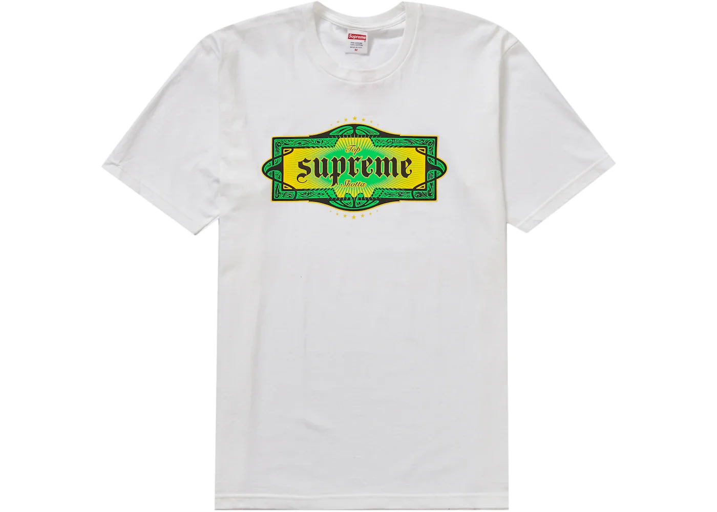 Supreme Top Shotta Tee White - 1