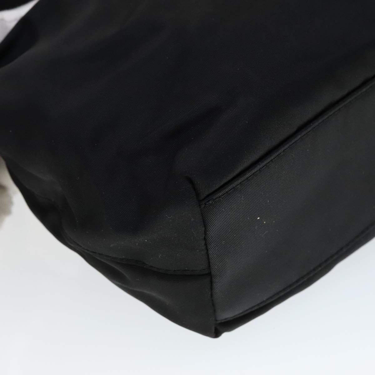 DIOR Maris Pearl Hand Bag Nylon Black - 11