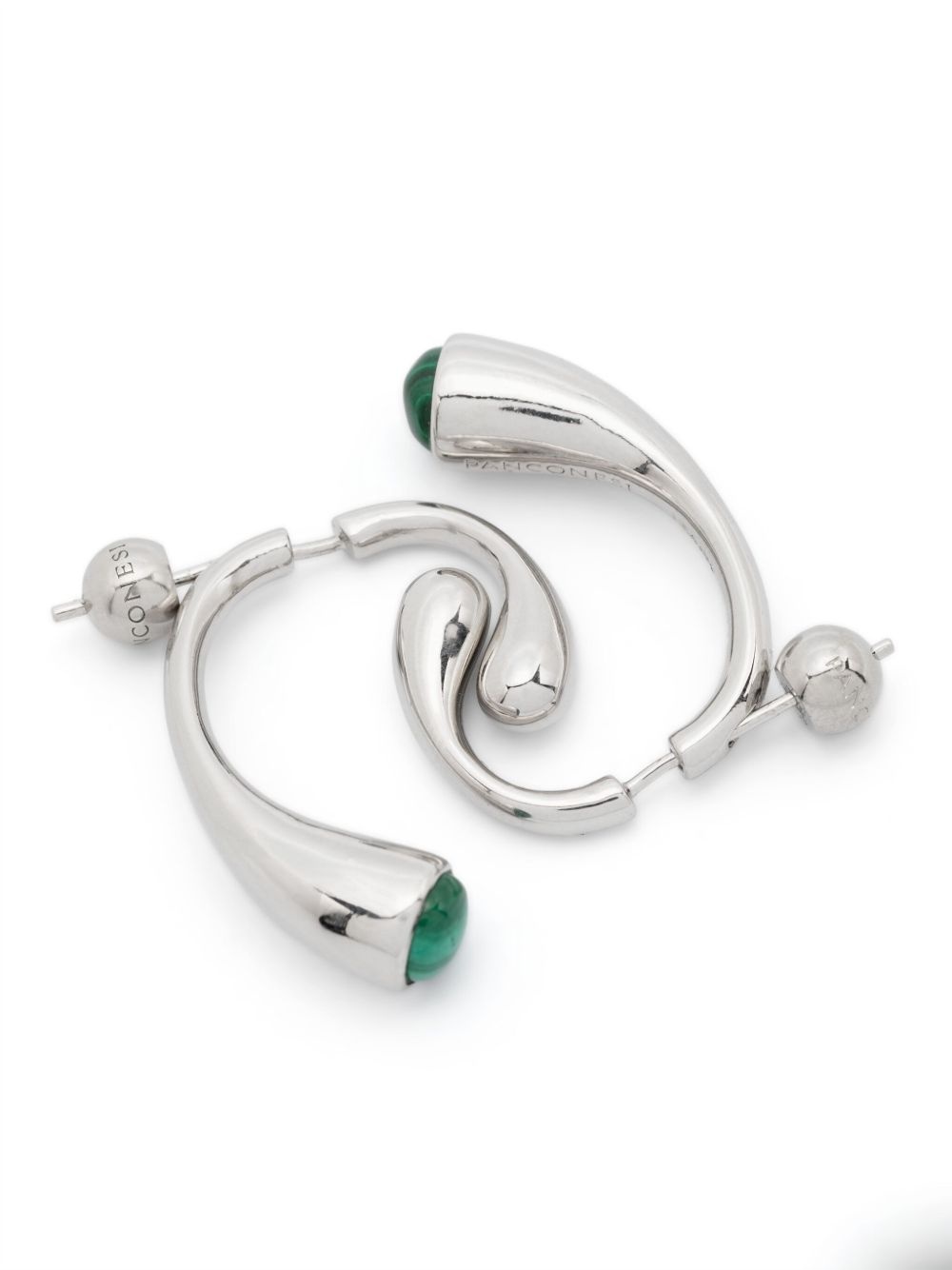 P Malakite earrings - 3