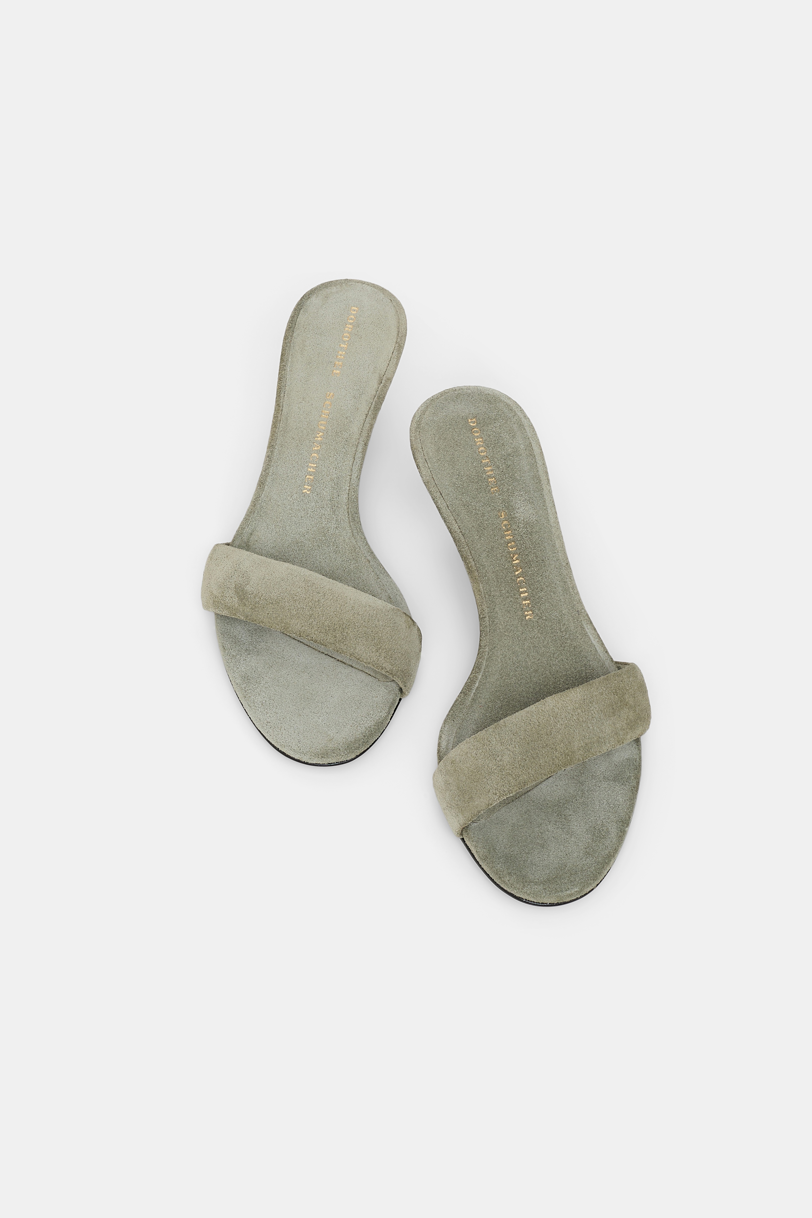 SUEDE SENSATION kitten heel sandal - 7