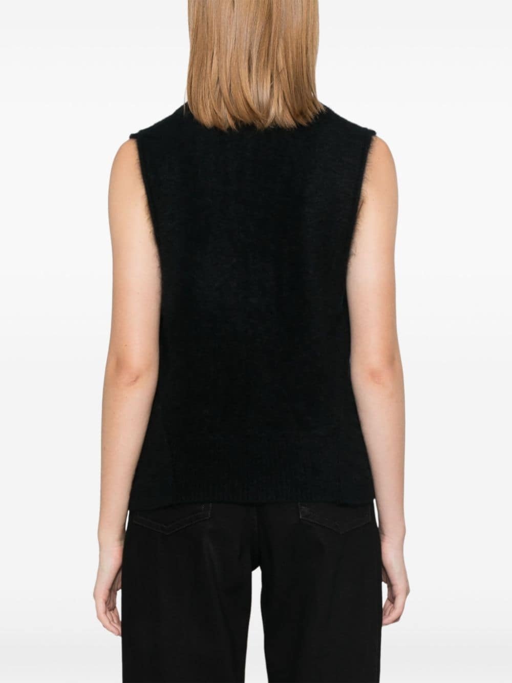textured cashmere top - 4