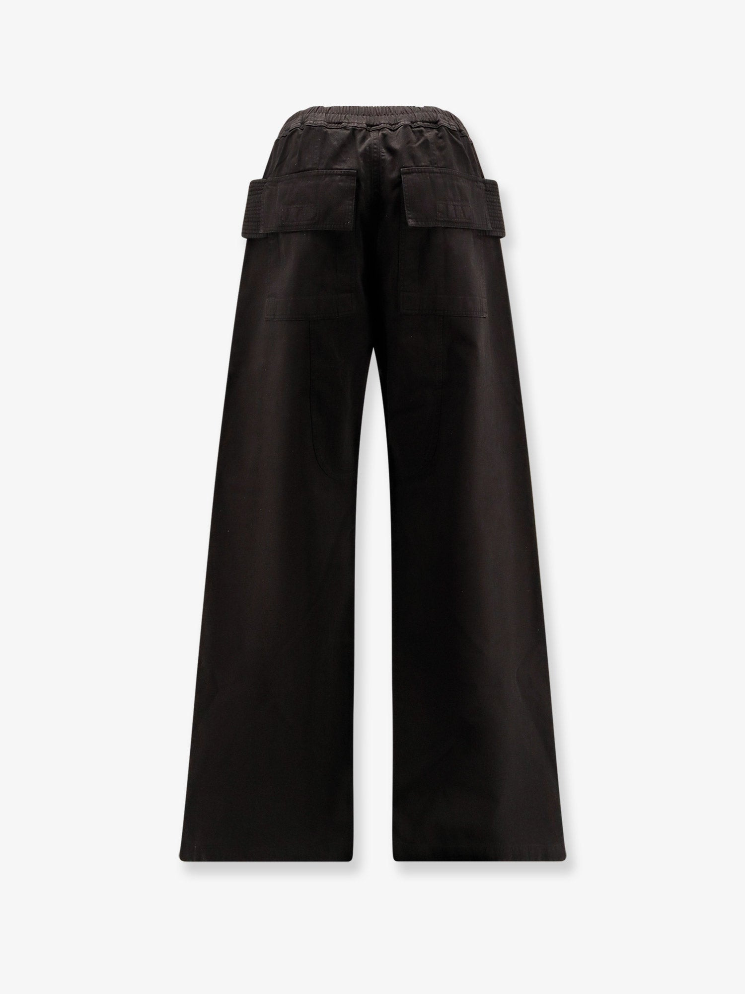 Drkshdw Men Creatch Wide Cargo Drawstring Cotton Trousers - 2