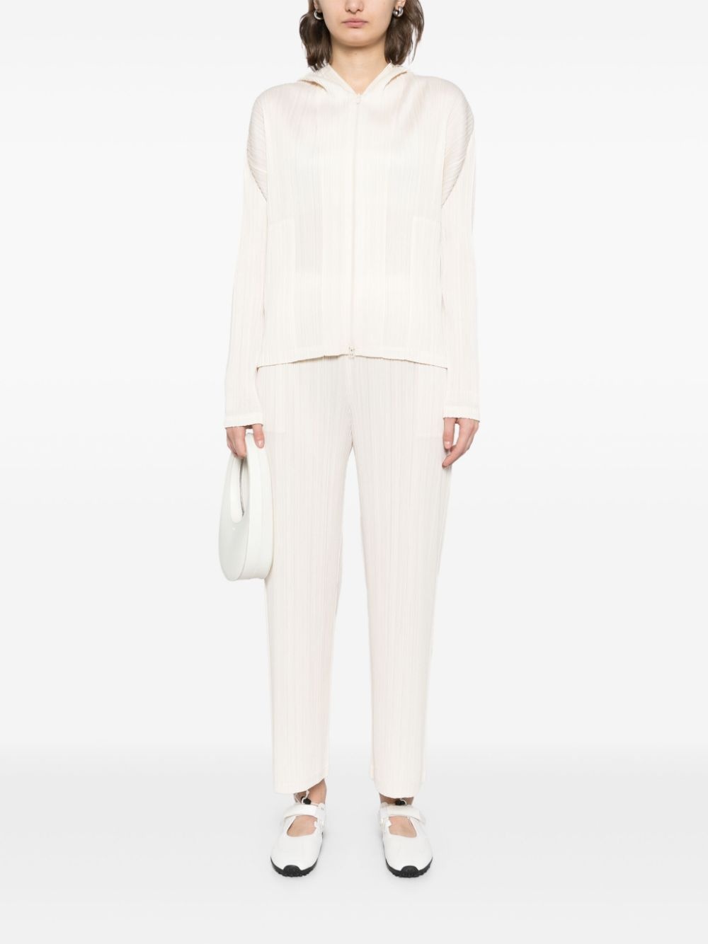 pleated jacket - 2