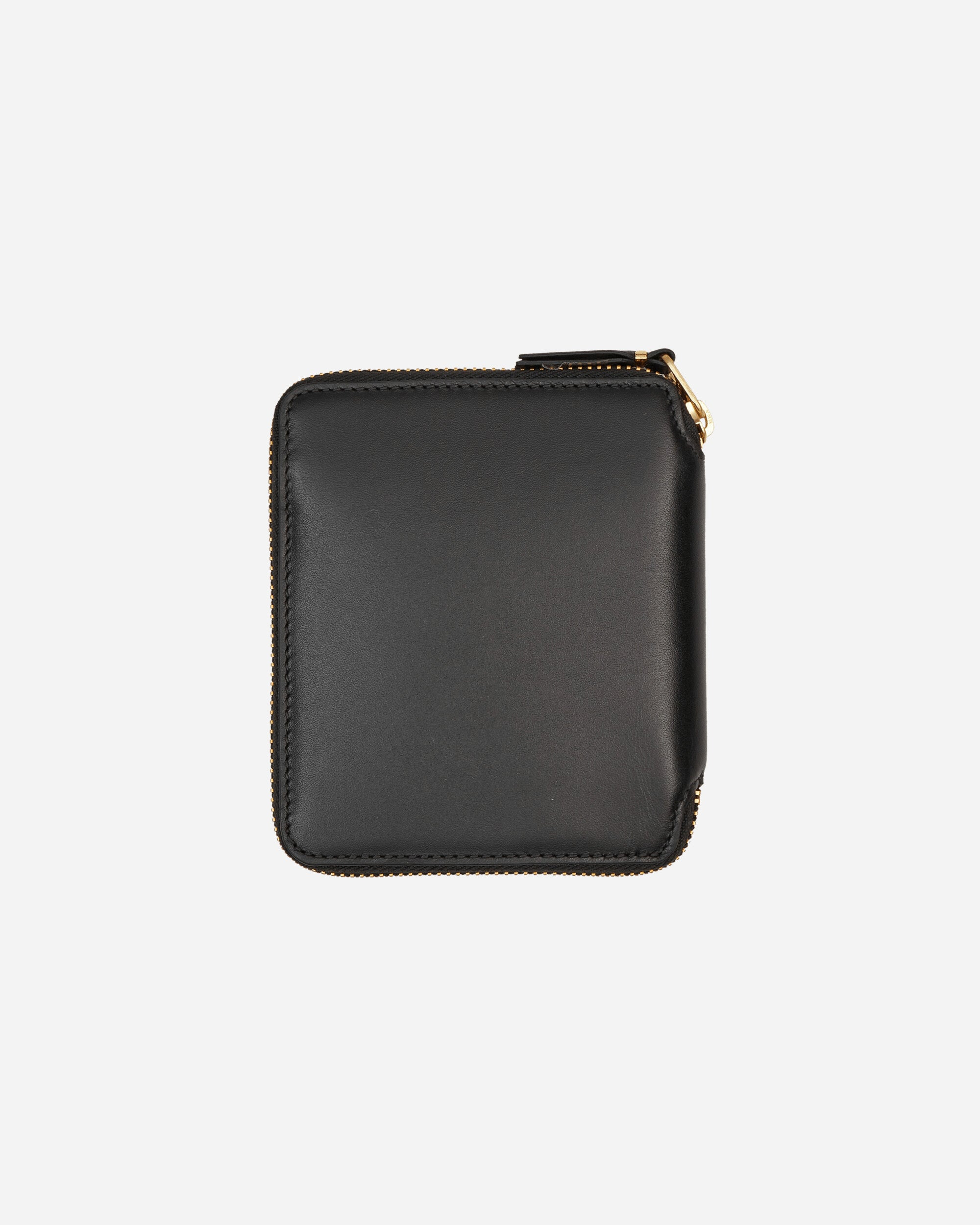 Classic Print Zip-Around Wallet Black - 3