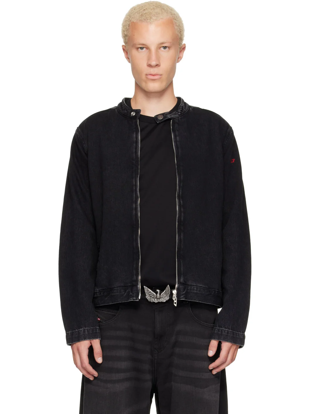 Black D-Glory Denim Jacket - 1