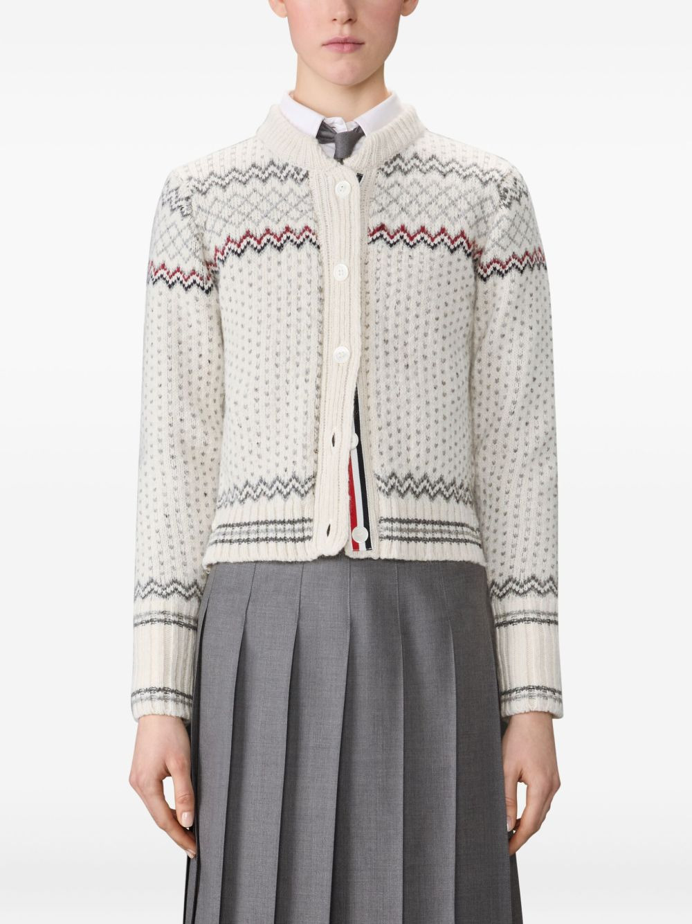 fair-isle cardigan - 3