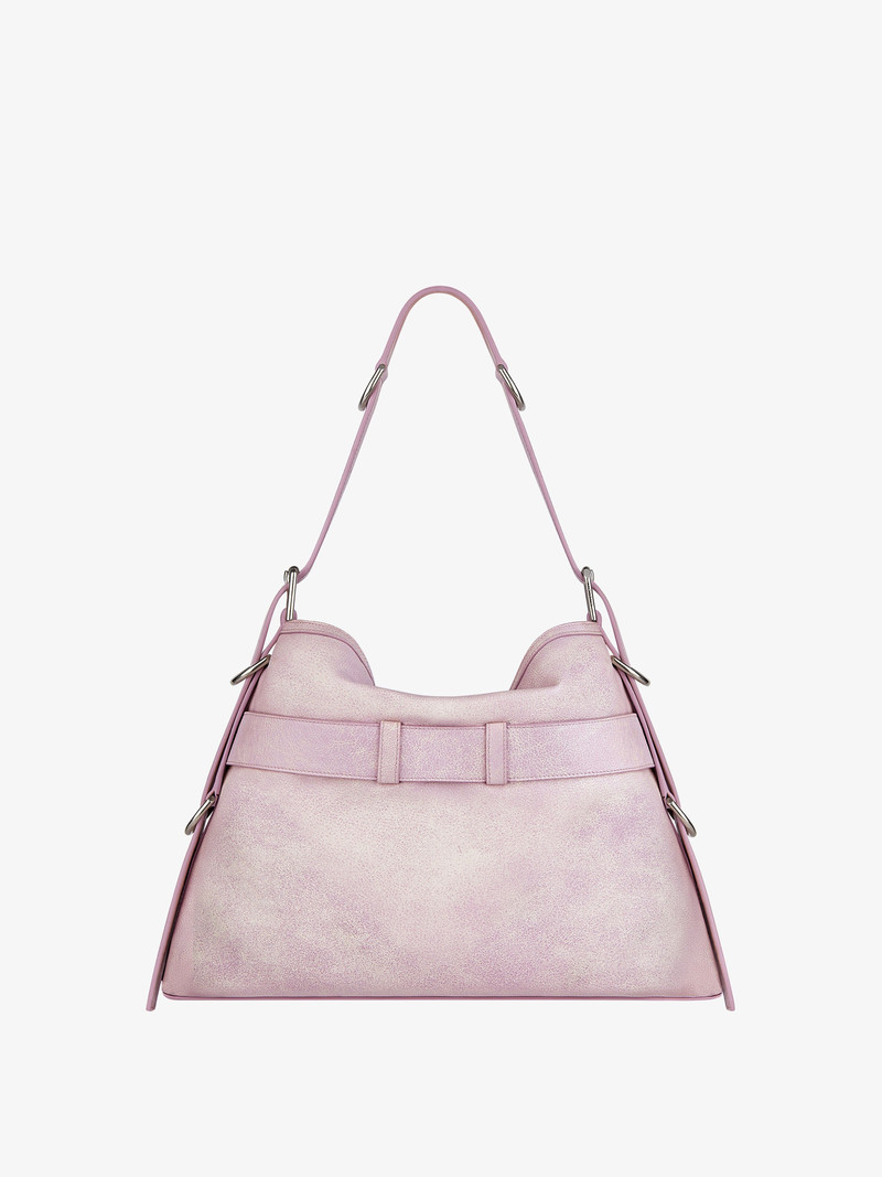 MEDIUM VOYOU BOYFRIEND BAG IN AGED LEATHER 4