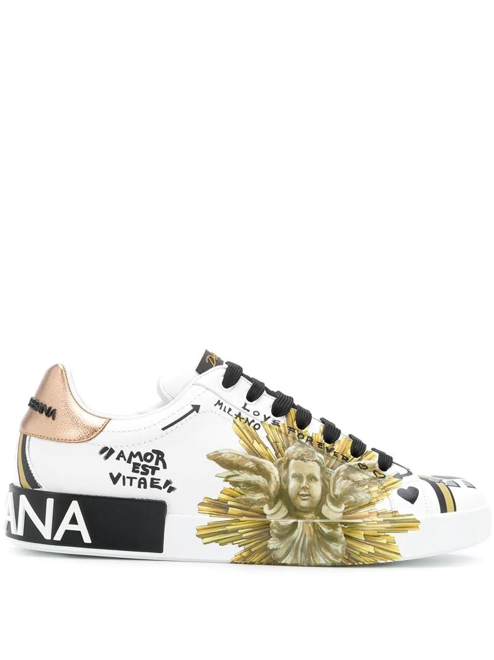 Amore est Vitae printed sneakers - 1