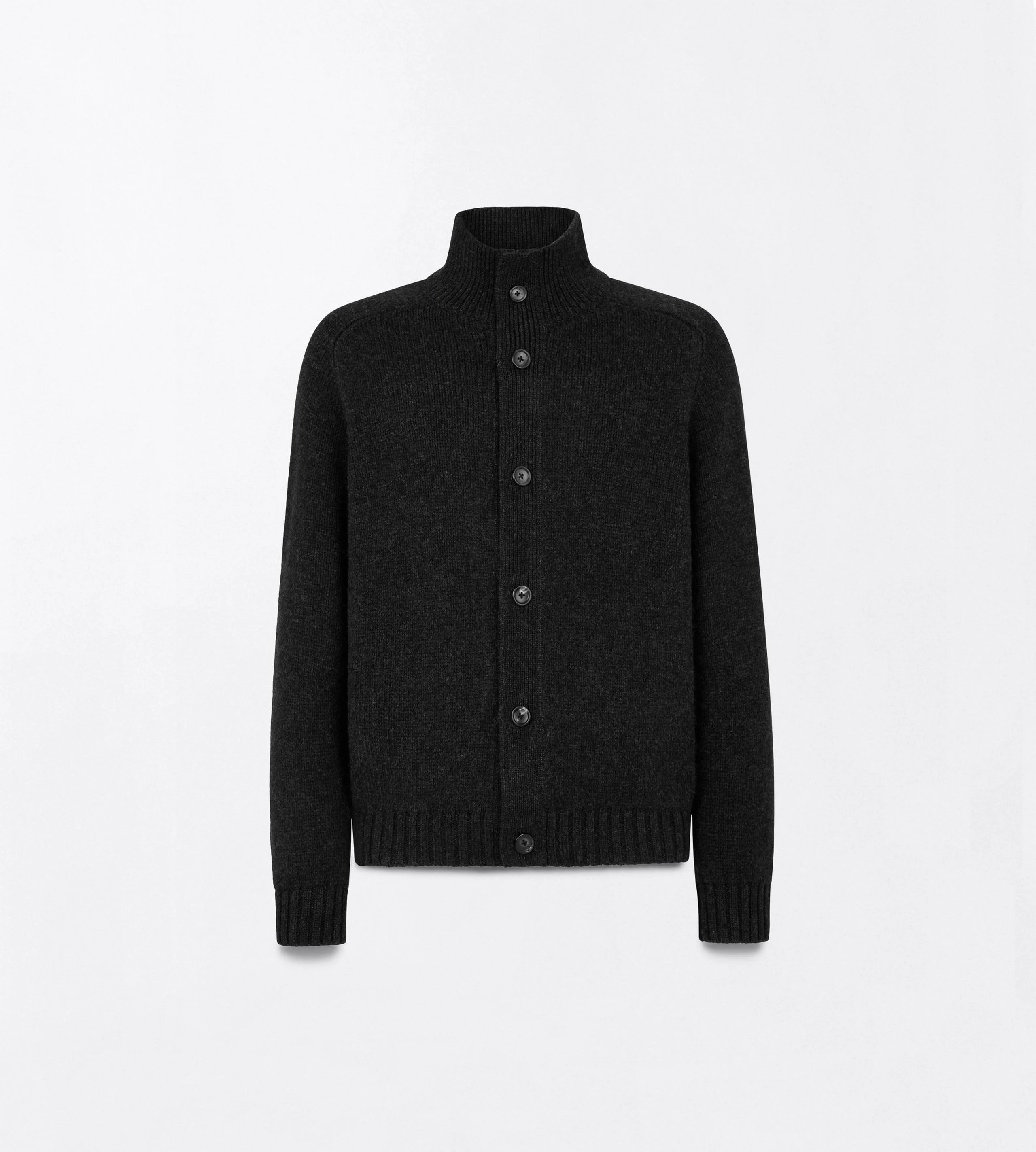 COARSEHAIR CASHMERE CARDIGAN - 1