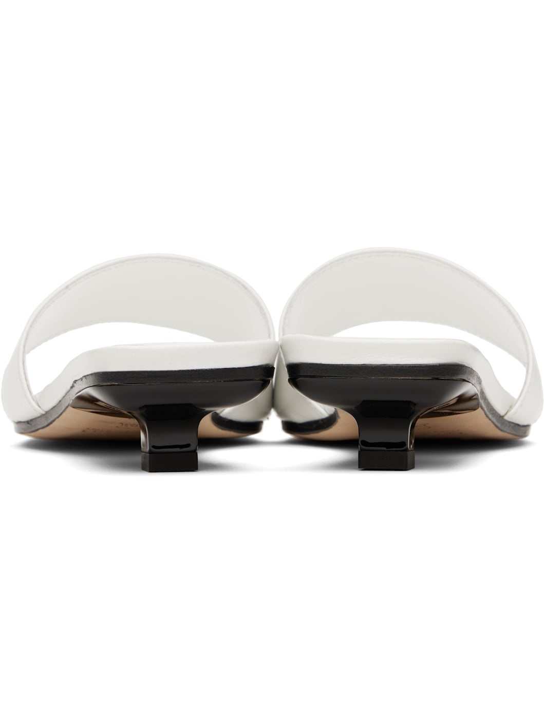 White Ceni Mules - 2