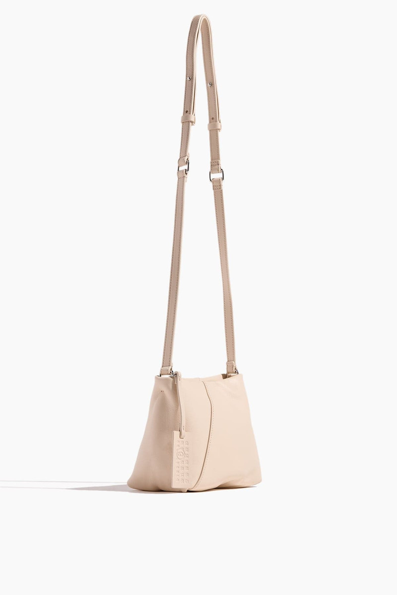 MM6 Maison Margiela Folded Shoulder Bag in Tapioca outlook