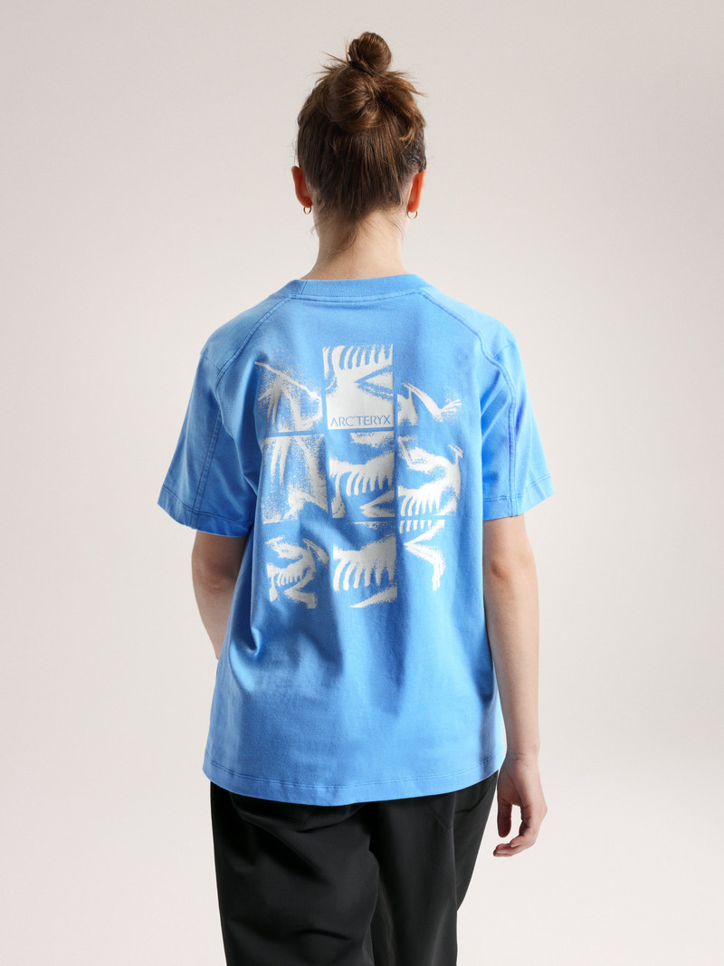 Kragg Cotton Bird Tile Crew Shirt SS 5