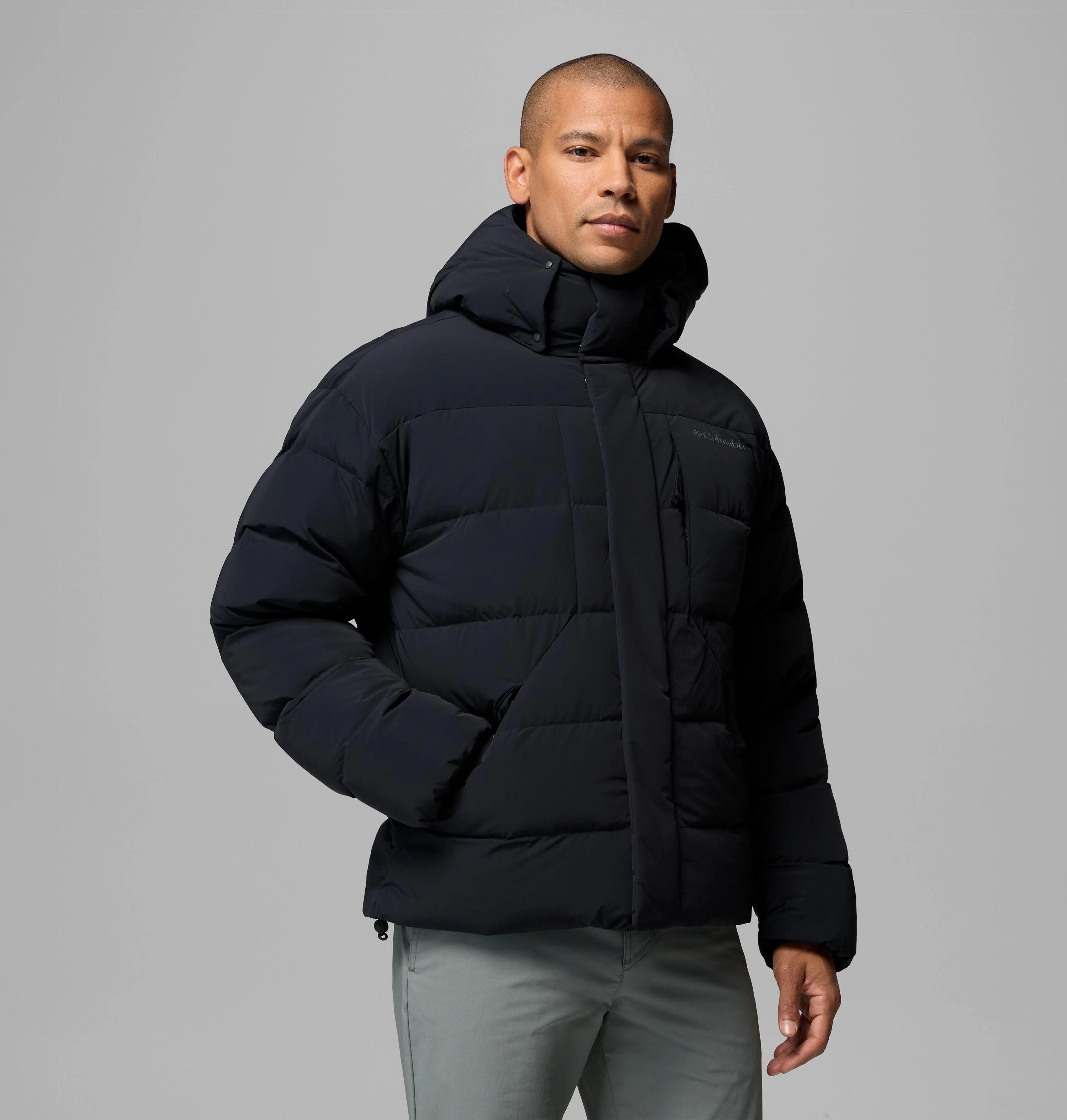 Men's Amaze Puff Hooded Jacket - 1