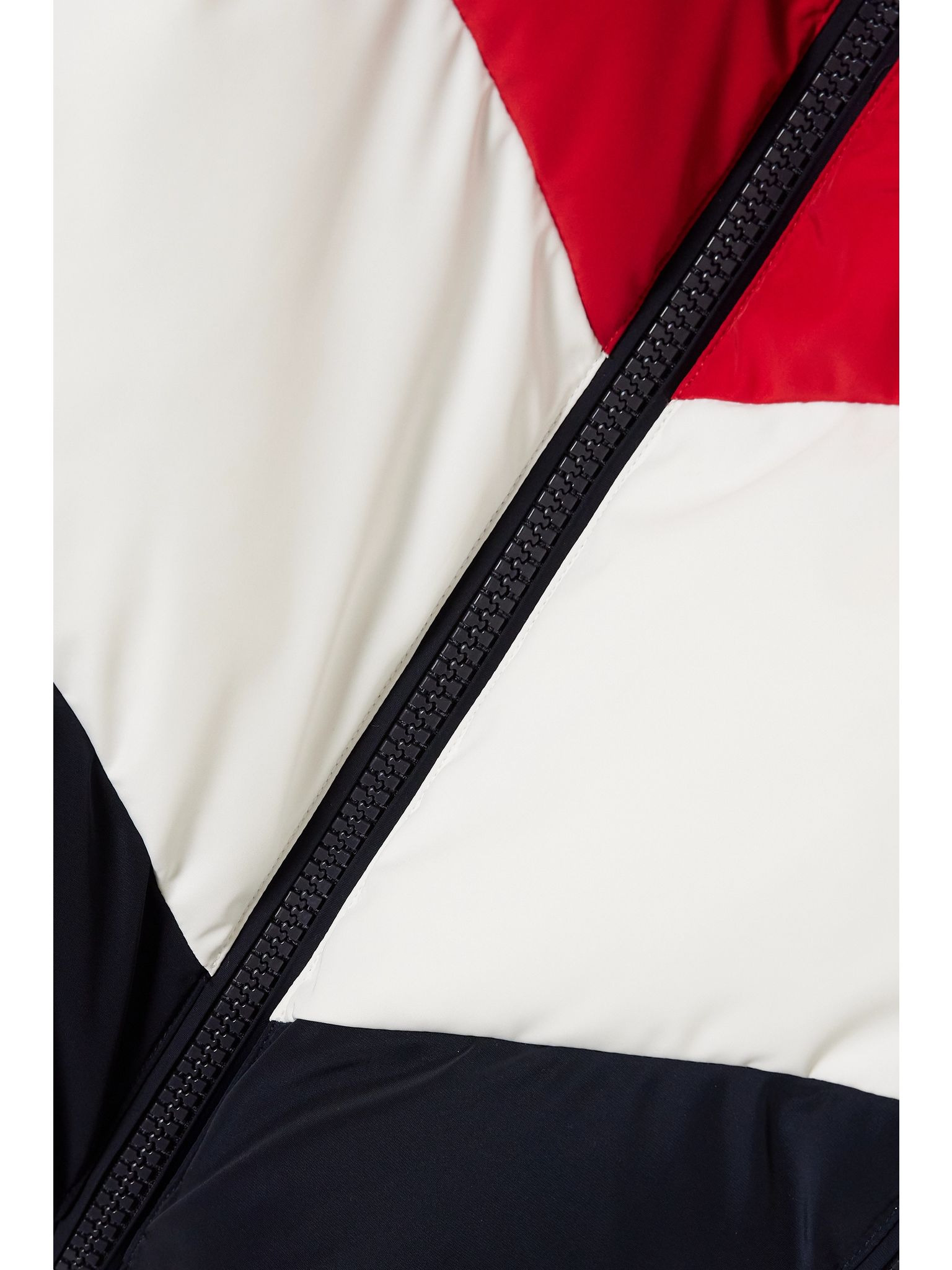 Kira softshell quilted color-block ski suit Navy - 4