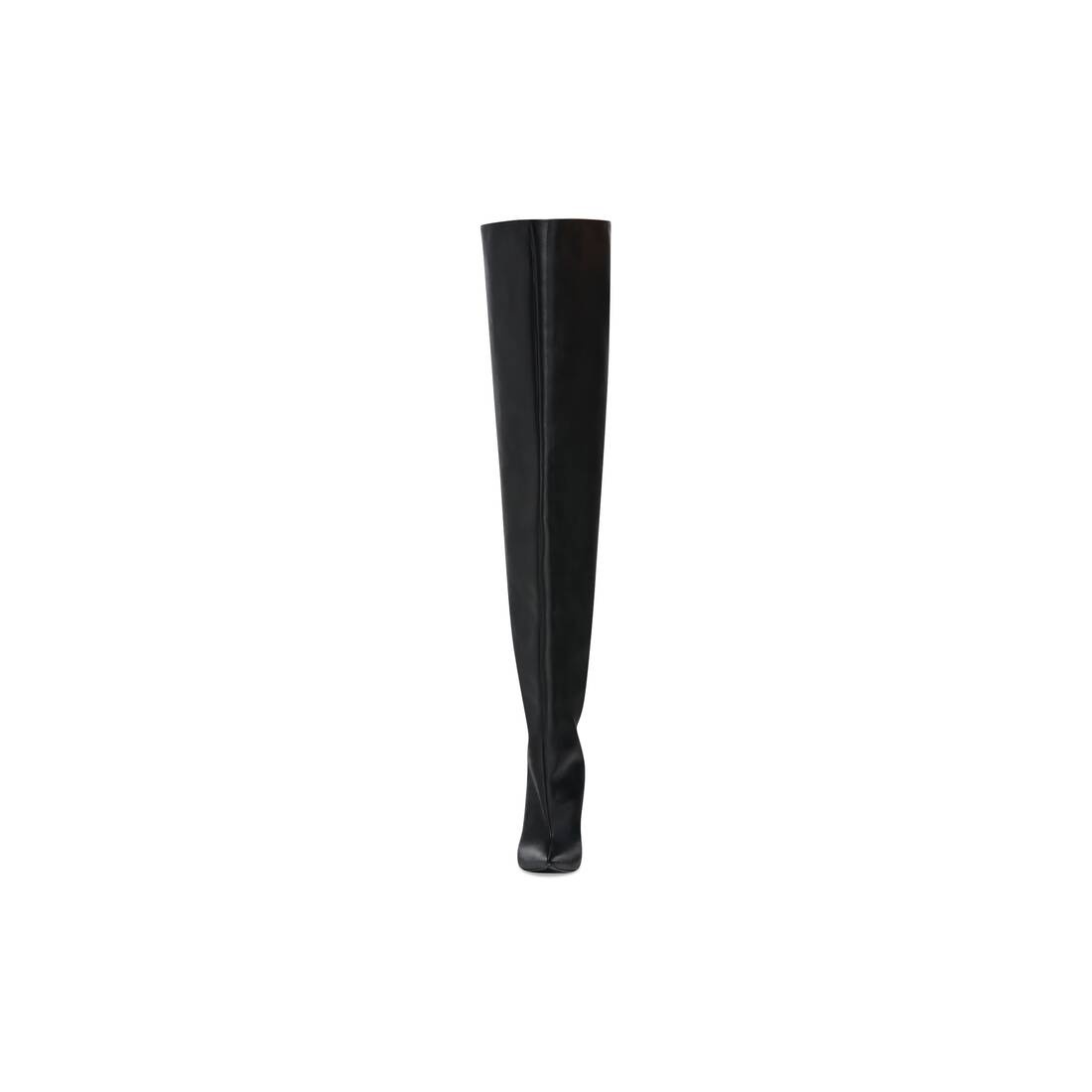 Balenciaga Knife 110mm Over-the-knee Boots - Black