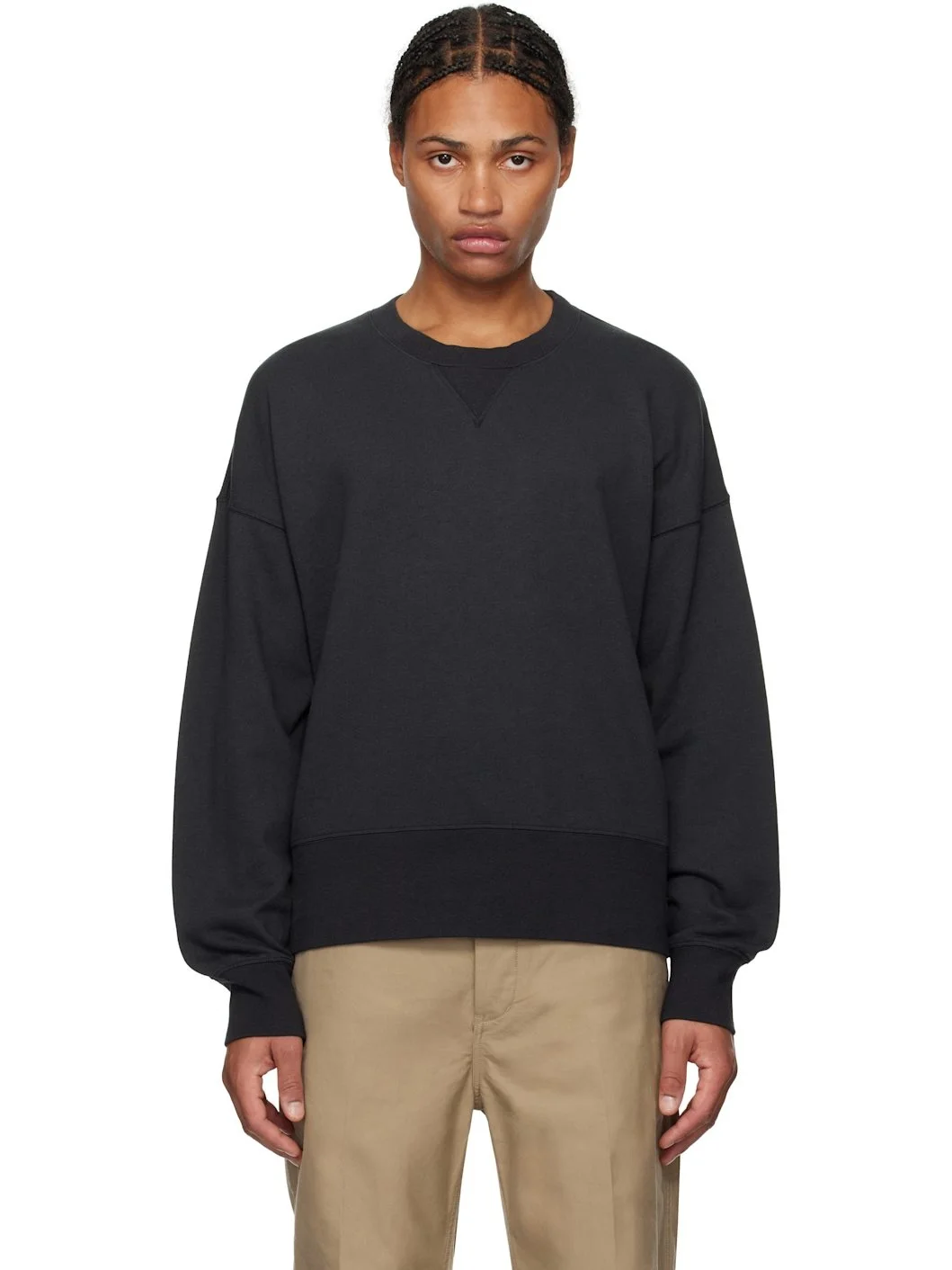 Black Court Sweatshirt - 1