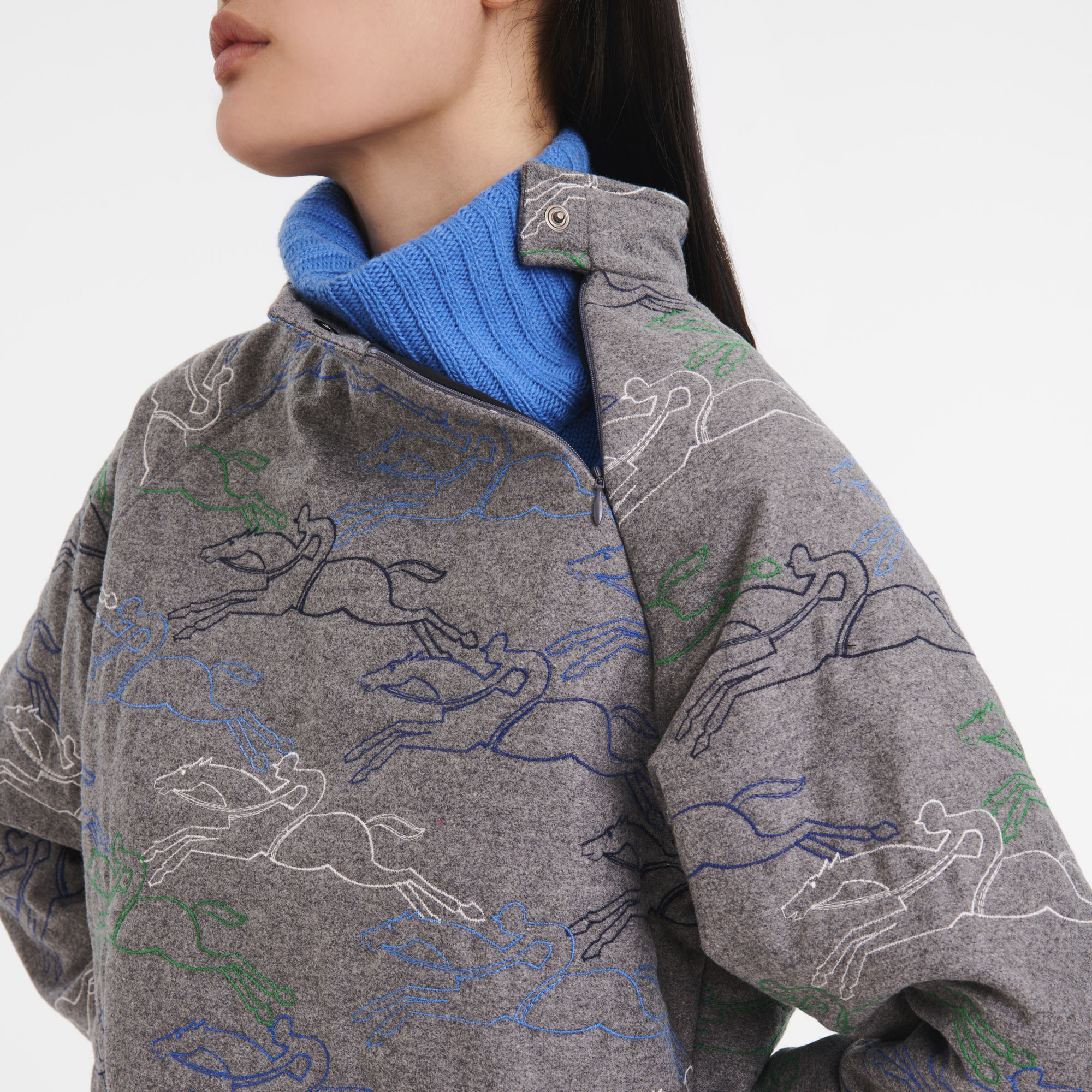 Fall-Winter 2023 Collection Jacket Grey - OTHER - 4