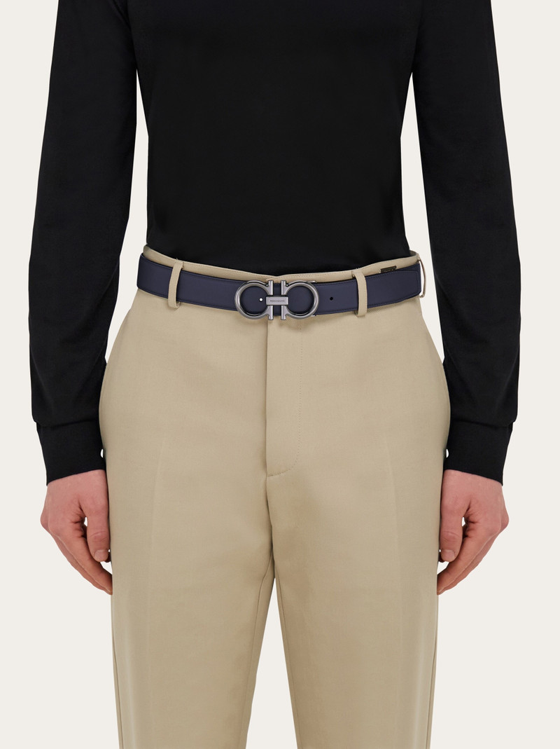 Reversible and adjustable Gancini belt 4