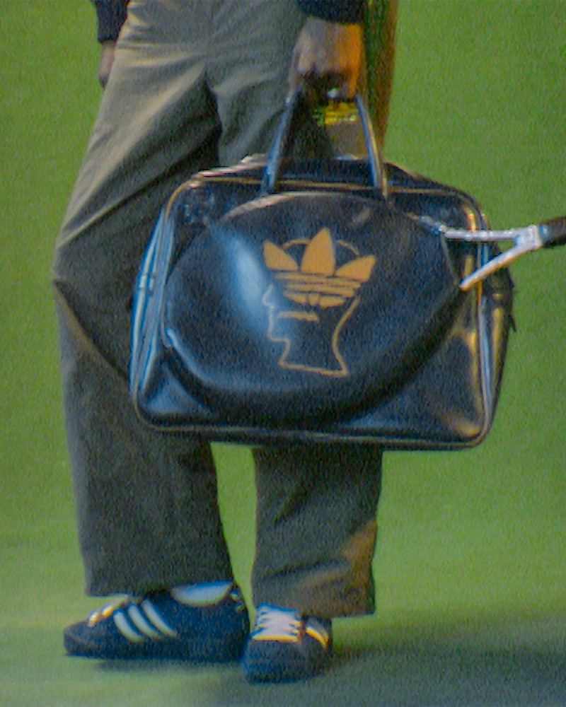 Brain Dead x Adidas Tennis Airliner Bag - Navy 7