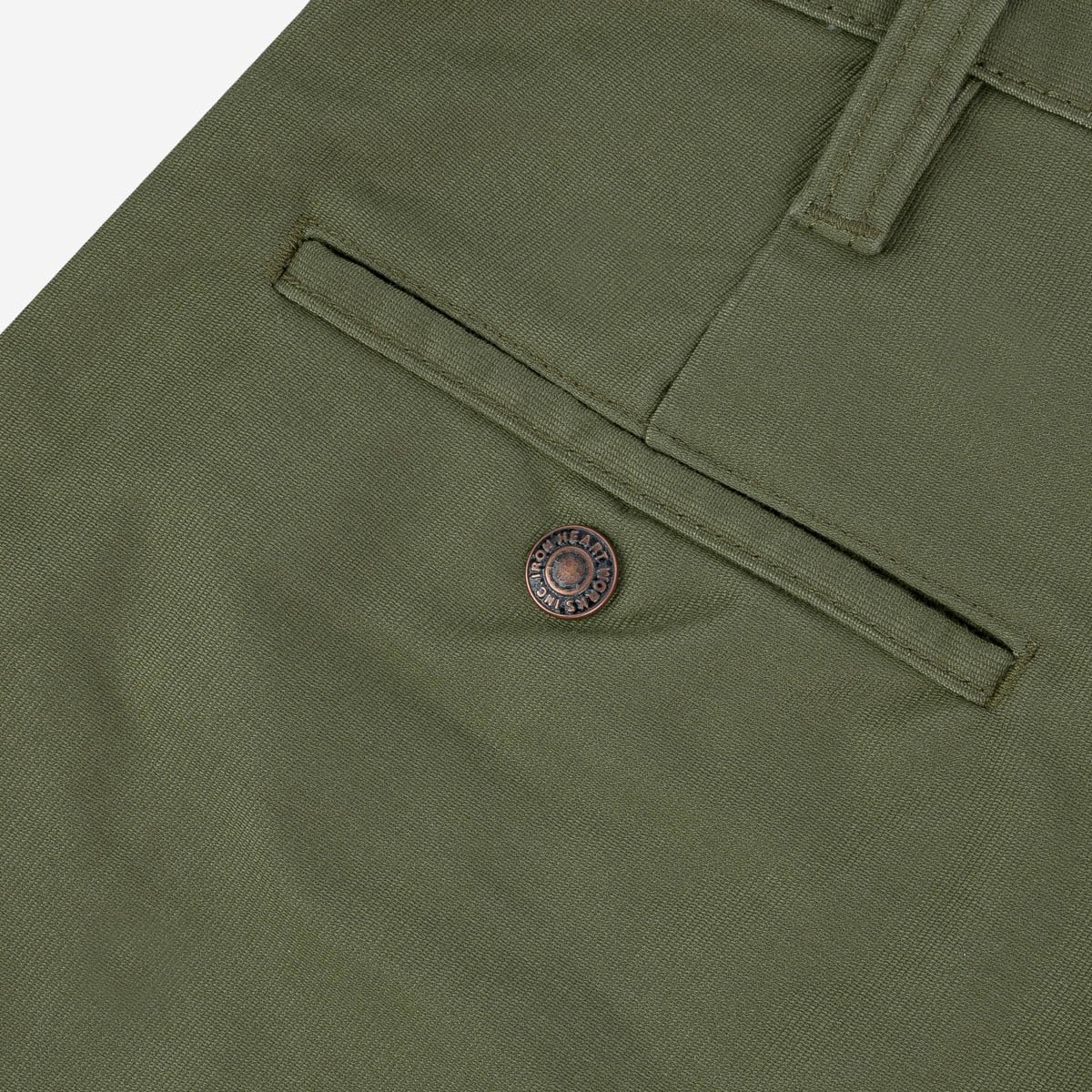 IH-720-OLV 11oz Cotton Whipcord Work Pants - Olive - 8