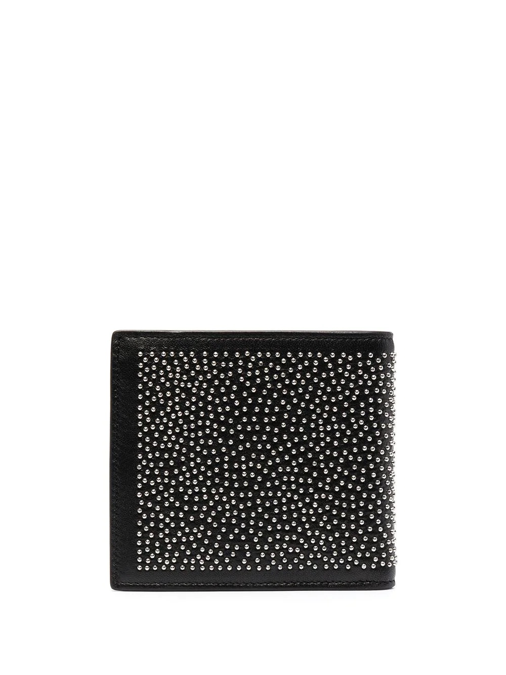 stud-embellished logo-print wallet - 2