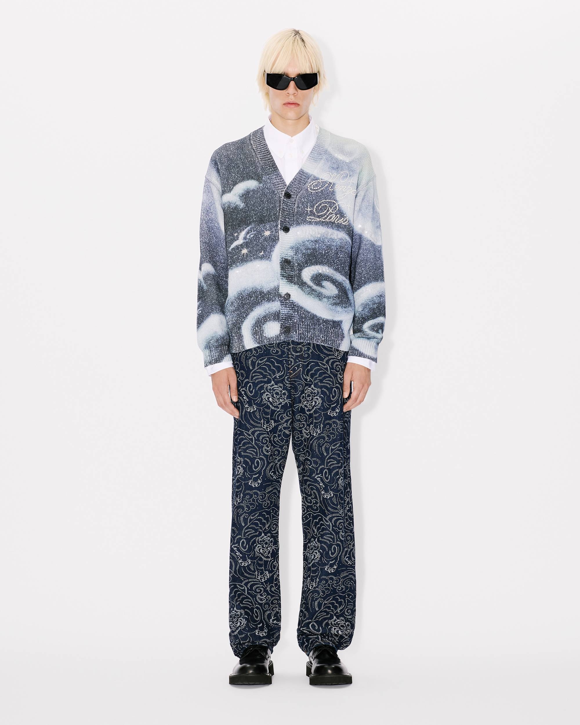 'KENZO Cloud Tiger' genderless embroidered cardigan - 10